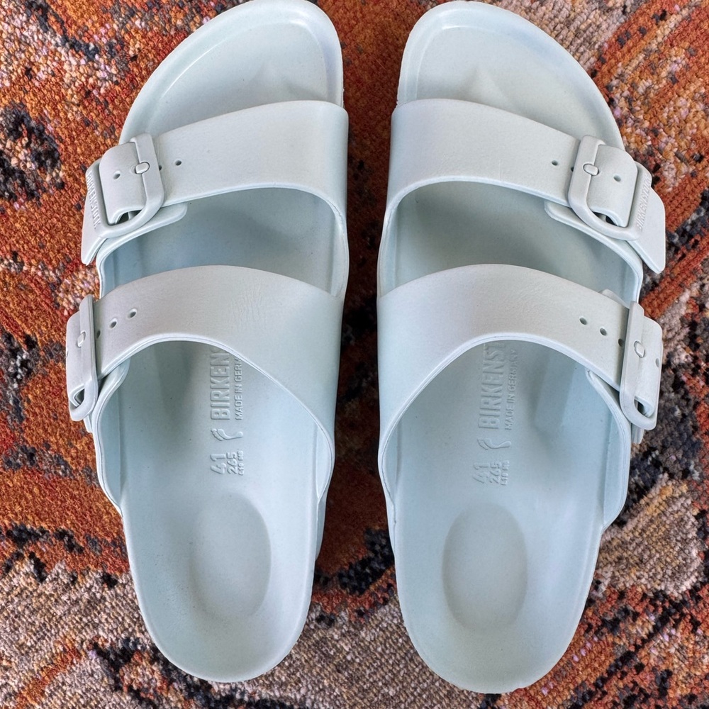 Birkenstock Arizona EVA Sandals in Surf Green  NWOT